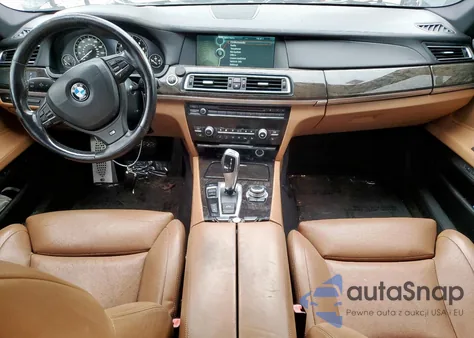2012 BMW 750 I z USA, uszkodzony, nr VIN WBAKA8C55CDY99931